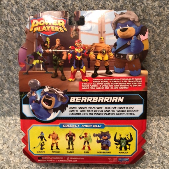 Power Players Bearbarian Toy!!!!  Great gift!!! - Picture 2 of 2